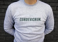 Image 3 of Sweatshirt "Condevicnum" gris