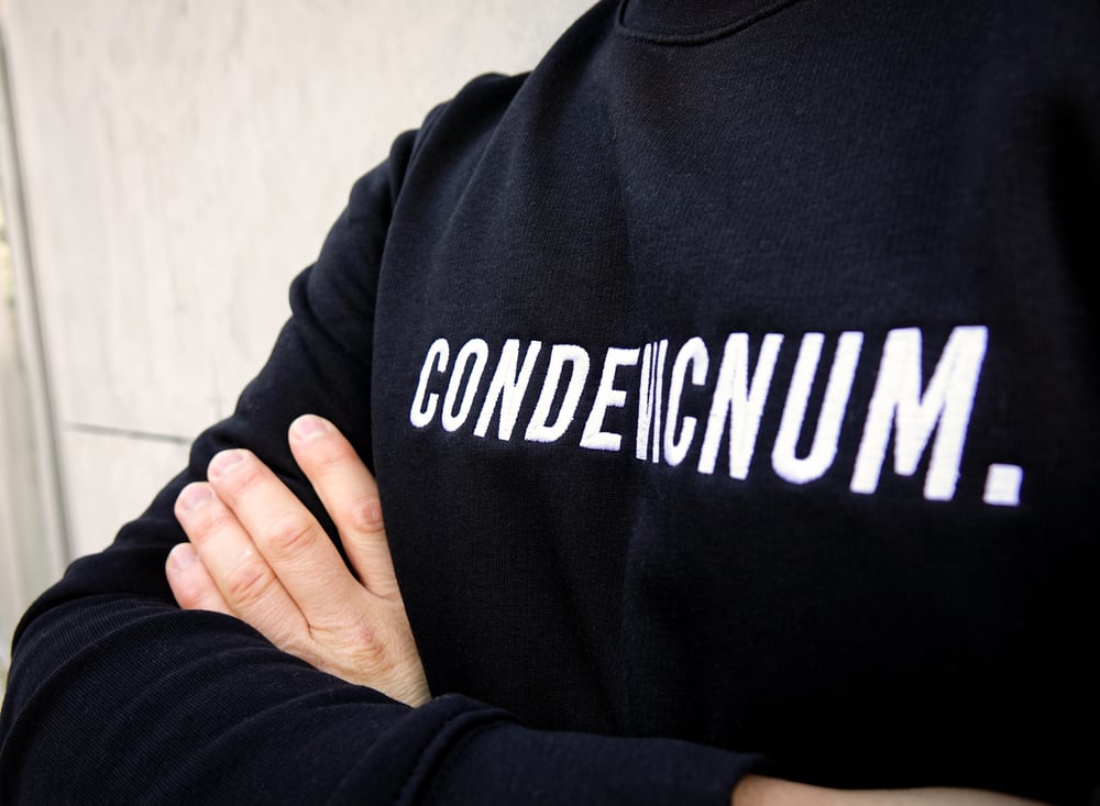 Sweat "Condevicnum" noir