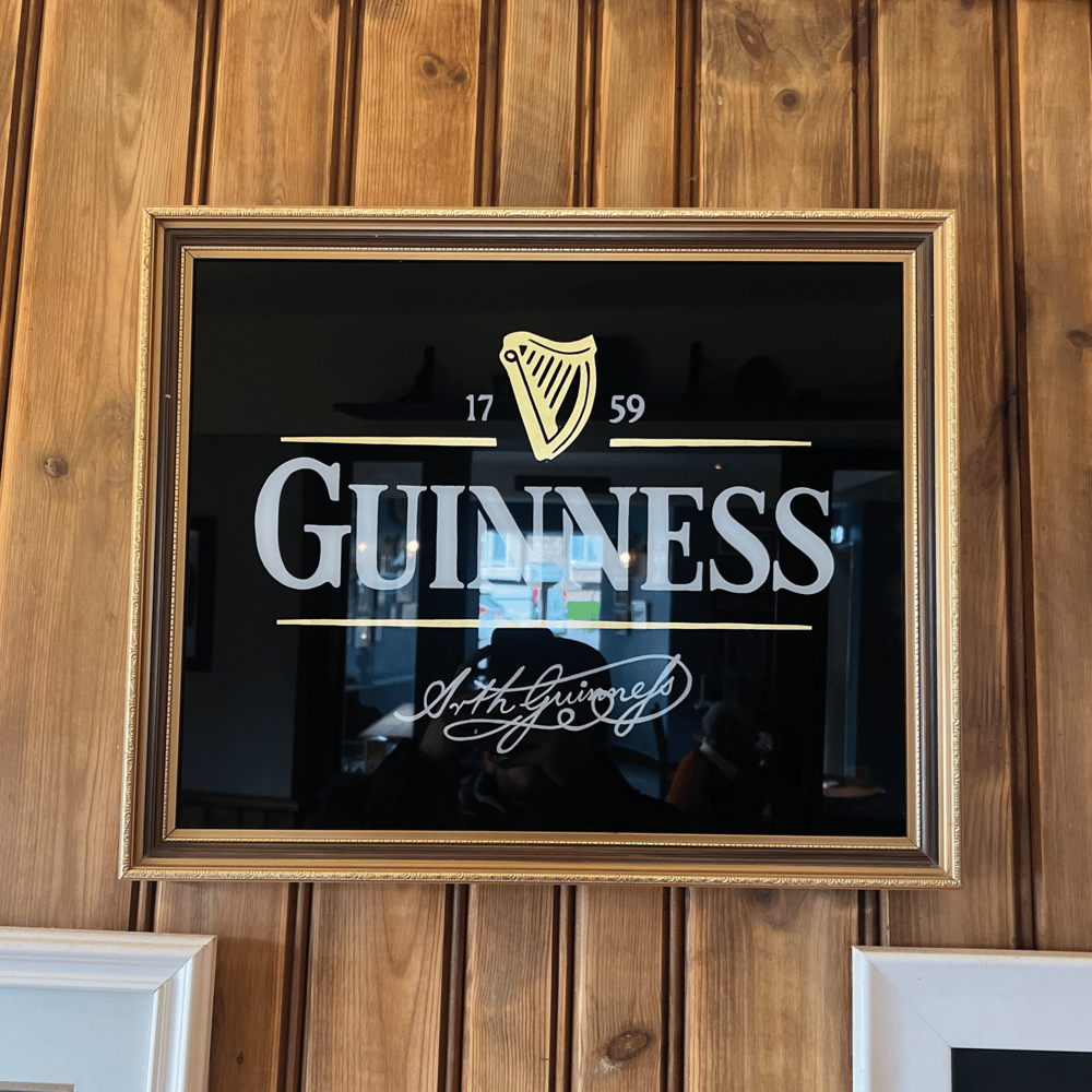 Guinness Sign / Elroys store