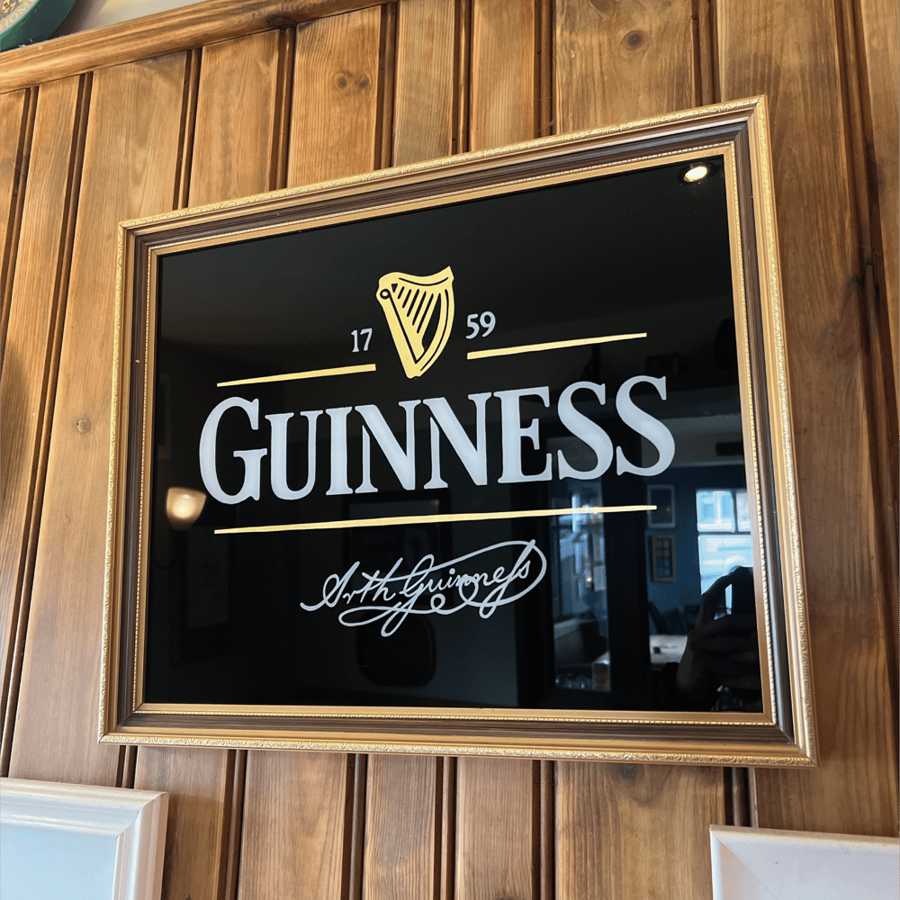Guinness Sign / Elroys store