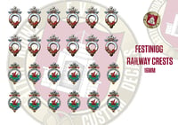 Image 4 of Ffestiniog / Welsh Highland Railway Crest Packs
