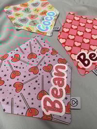 Image 3 of Personalised Valentine’s Bandanas