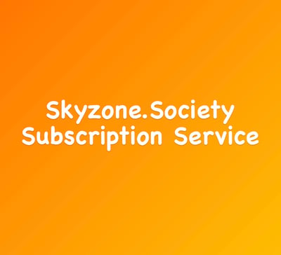 Image of Skyzone.Society Subscription Service