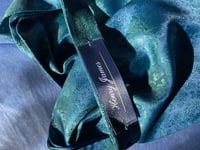Image 1 of Handmade Teal Paisley Self Tie Cravat