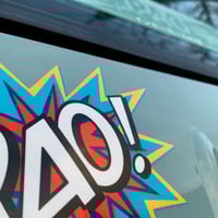 Image 3 of New PAO! Stickers designed by Inkymole, WHAM BAM PAO!