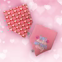Image 1 of You Make My Tail Wag Reversible Bandana 