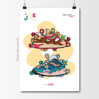 Image 1 of Sneaker Poster Saucony Grid Shadow 2 x Jae Tips Hypebeast Print