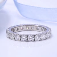 Image 1 of 1.5ctw Real Diamond Eternity Ring