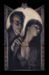 Lee Dracula original art