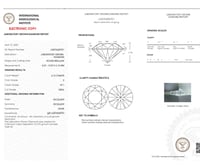 Image 4 of VS1 Brilliant Cut Real Diamond Engagement Ring