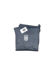 Image 2 of Cadet Grey Emblem Hoodie