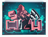 Skyhigh original graffiti art canvas 