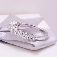 Image 1 of Round Cut Real Diamond Engagement Ring
