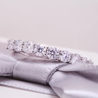 Image 2 of Round Cut Real Diamond Engagement Ring