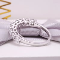 Image 3 of Round Cut Real Diamond Engagement Ring