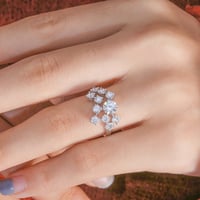 Image 2 of Beautiful Real Diamond Engagement Ring