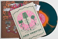Image 1 of Acid Rooster -  Flowers and Dead Souls (Cardinal Fuzz) Green & Orange Inkspot REPRESS 3 LEFT