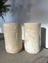 Image 1 of marbled clay cups 