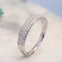 Image 2 of 0.294ctw Real Diamond Wedding Band