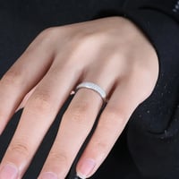 Image 3 of 0.294ctw Real Diamond Wedding Band