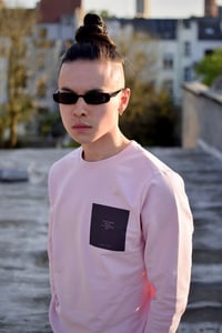 Image 2 of FastMoneyLife$hort Light Pink Sweatshirt
