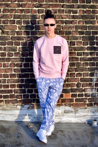 Image 3 of FastMoneyLife$hort Light Pink Sweatshirt