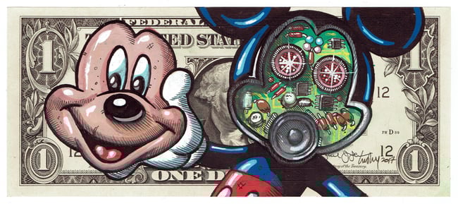 Real Dollar Original Number 216. Mickotron.