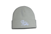 Image 1 of Since Eighties Cuffed Beanie Sand color