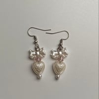 Image 1 of coquette earrings