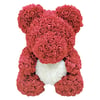 Love Is In Every Season Rose Teddy Bear 1 foot 3in tall Beautiful Artificial Flowers 