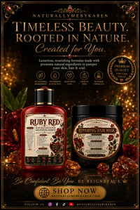 Image 1 of “RUBY RED COLLECTION” SHAMPOO & REPAIRING HAIR MASK 
