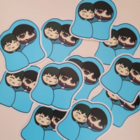Dabi & Deku Snuggle Sticker