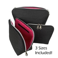 Image 1 of Perfect Makeup Bag Set of 3 PDF Sewing Pattern
