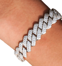 Image 3 of Men's Cuban Link Bracelet