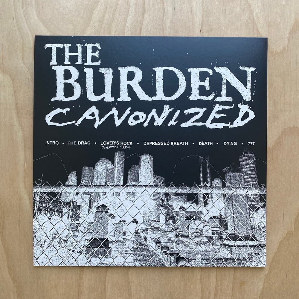 Image of the burden - canonized 12"