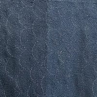 Image 3 of DEEP INDIGO LOHORI KANTHA QUILT BY MiAA ARTISANS