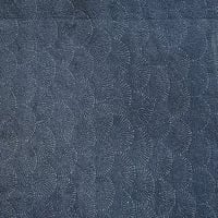 Image 2 of DEEP INDIGO LOHORI KANTHA QUILT BY MiAA ARTISANS