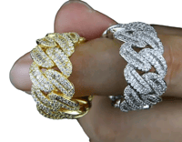 Image 3 of Men's Cuban Link Ring