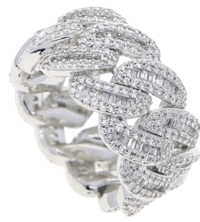 Image 2 of Men's Cuban Link Ring