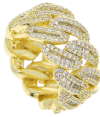 Image 1 of Men's Cuban Link Ring