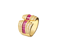 Image 3 of Open Baguette Power Ring