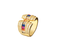 Image 4 of Open Baguette Power Ring