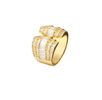 Image 1 of Open Baguette Power Ring