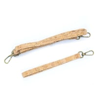 Image 3 of FLORAL PATCH CORK MADE SLING CROSSBODY PURSE