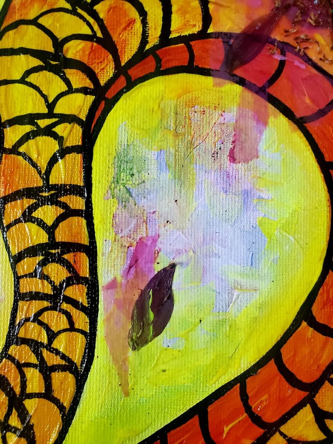 Golden Snake in a Dream 