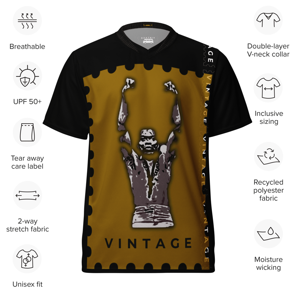 LAGOS TRAFFIC VINTAGE COUTURE (ICONIC FELA STANCE - GOLD)