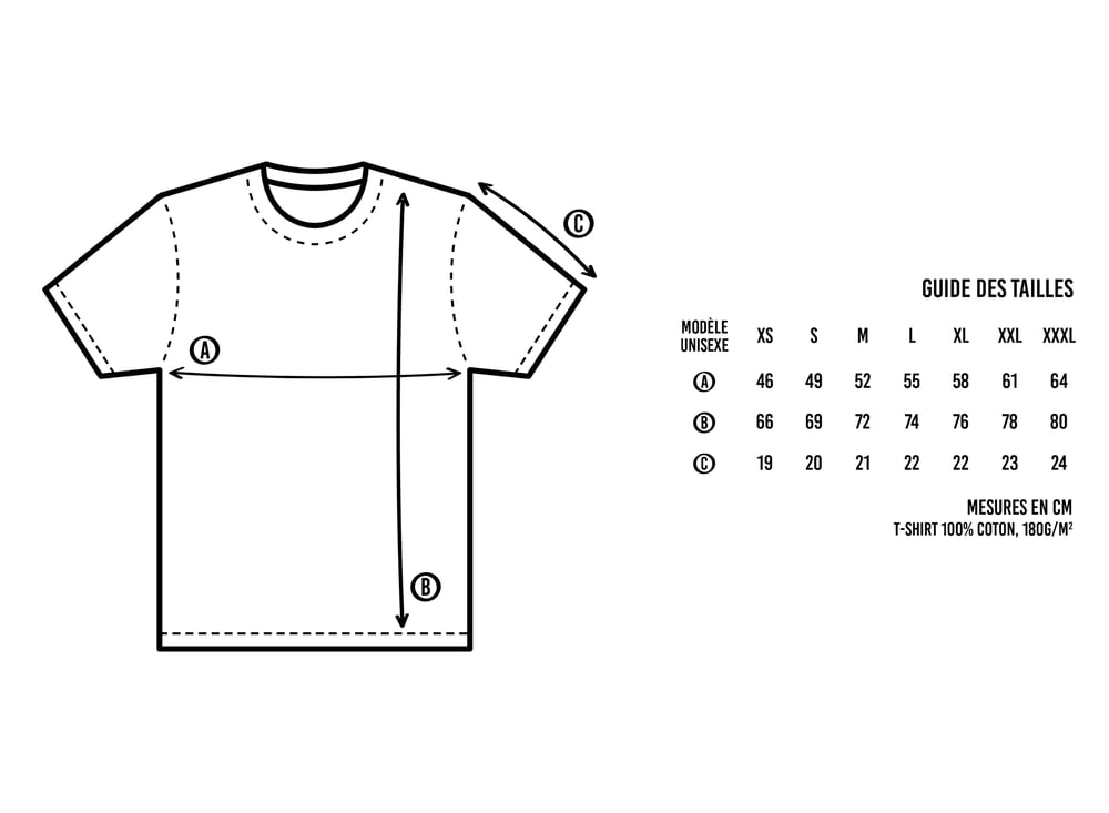 T-shirt "Le Favet" Noir