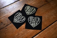 Image 4 of Patch "Adopt don´t shop" gold