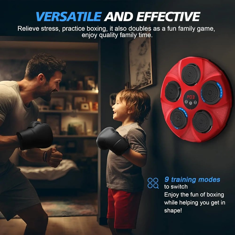 SonicPunch™ Rechargeable Music Boxing Machine