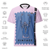 LAGOS TRAFFIC VINTAGE COUTURE TEE (ICONIC FELA STANCE - PINK)